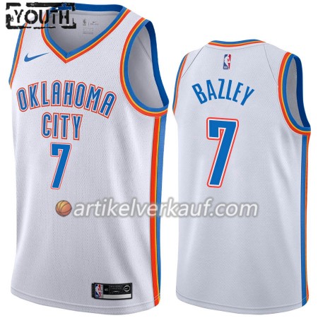 NBA Oklahoma City Thunder Trikot Darius Bazley 7 Nike 2019-2020 Association Edition Swingman - Kinder